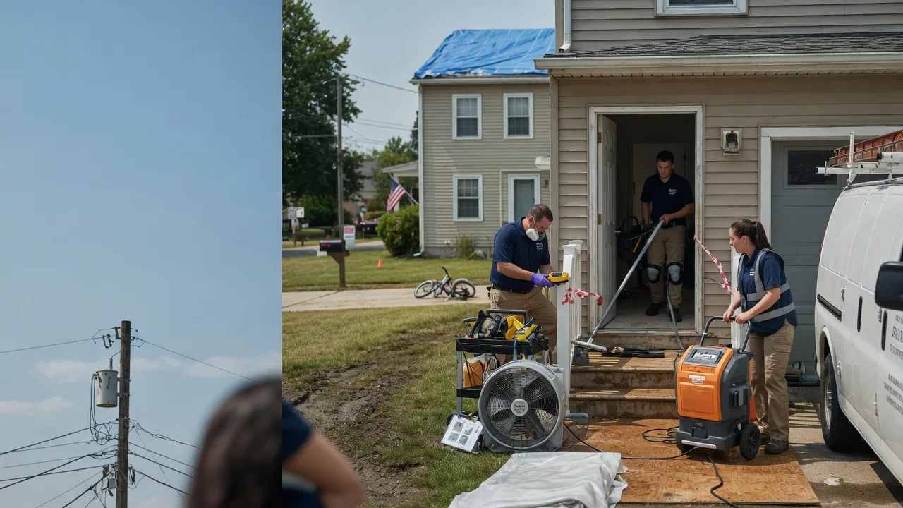 Water Damage Repair in Tremont City, OH near me